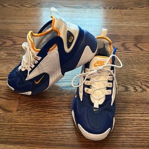 Nike Zoom 2K Blue/Orange/White Women’s Retro Sneakers size 6
